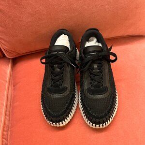 Chloe black nama stitch sneakers - size 38